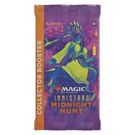 Wizards of the coast Magic The Gathering Collector Booster Innistrad Midnight Hunt Inglés, 15 cartas + 1 token, Foil, Rare, Mythic