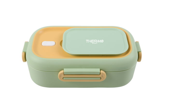 Thermosport Fiambrera Plástico-Acero Rectangular 550 Ml 22,2x13,9x8 Cm (6 Unidades)