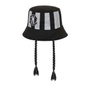 KARACTERMANIA Gorro Infantil Bucket Trenzas Miércoles Negro