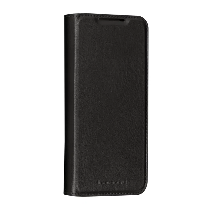 Dbramante1928 Funda Folio para Samsung Galaxy S23 (6.1") - Negro - Cuero Vegano con Soporte y Carga Inalámbrica