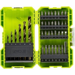 Ryobi Estuche de 38 puntas para perforación y atornillar RAK38SDD