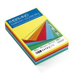 Fabriano Cartulina A4 185g Colores Intensos Paquete de 250