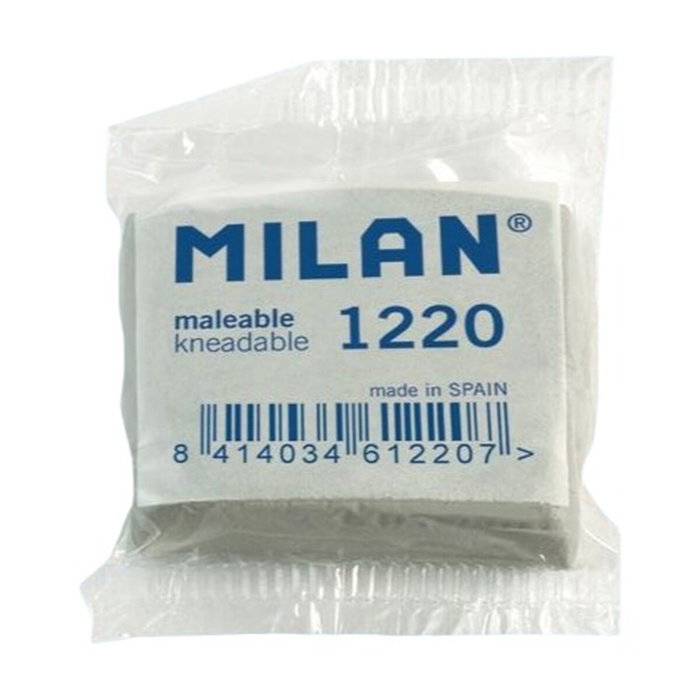 Goma de borrar Milan 1220 Gris (25 Unidades)
