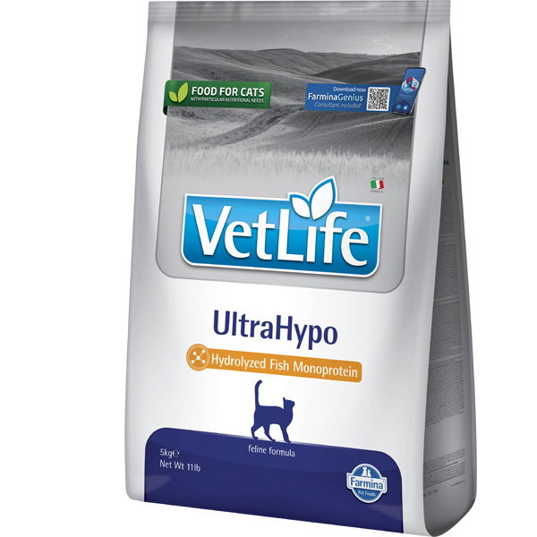 Farmina Vet Life UltraHypo para gatos 5kg