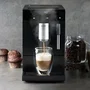 Domo DO1150K Cafetera Espresso Automática con Molinillo, 1350 W, 19 bar, 125 g Café, Negra