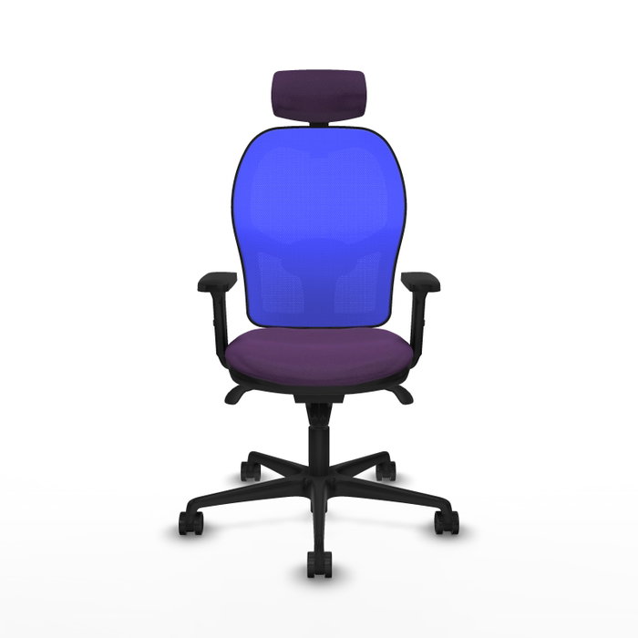 PIQUERAS Y CRESPO Silla de oficina Jorquera Morado/Azul
