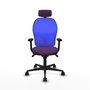 PIQUERAS Y CRESPO Silla de oficina Jorquera Morado/Azul