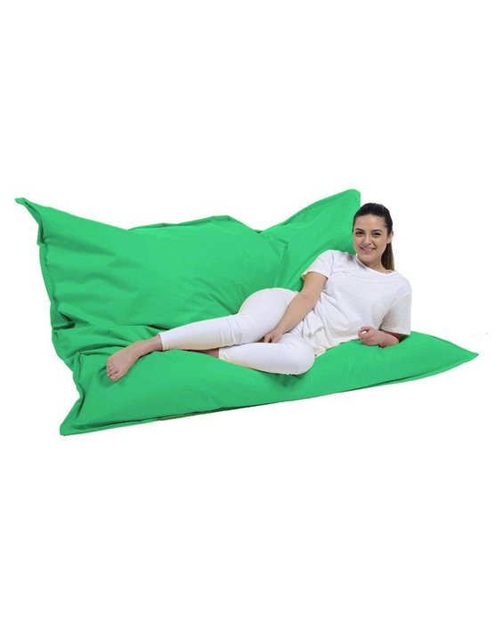 Atelier Del Sofa Puff de Jardín Impermeable 140x180 cm - Verde Atelier Del Sofa Puff de Jardín Impermeable 140x180 cm - Verde