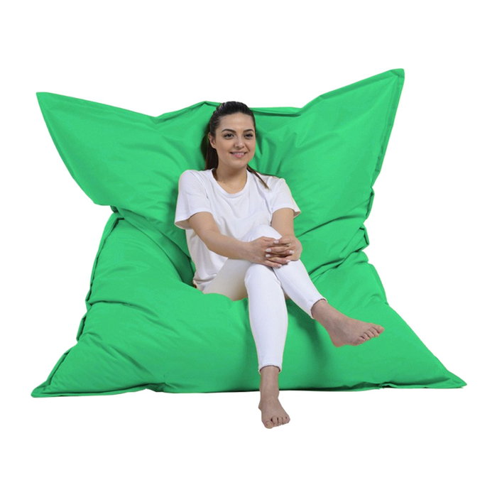 Atelier Del Sofa Puff de Jardín Impermeable 140x180 cm - Verde Atelier Del Sofa Puff de Jardín Impermeable 140x180 cm - Verde