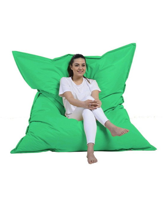 Atelier Del Sofa Puff de Jardín Impermeable 140x180 cm - Verde Atelier Del Sofa Puff de Jardín Impermeable 140x180 cm - Verde