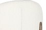 DKD Home Decor Silla Urban Tapizada, Colección Top Chairs 2c24, Estilo Horeca, Acabado Decapé en Blanco y Natural, Dimensiones: 63.5 x 85 x 54.5 cm