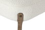 DKD Home Decor Silla Urban Tapizada, Colección Top Chairs 2c24, Estilo Horeca, Acabado Decapé en Blanco y Natural, Dimensiones: 63.5 x 85 x 54.5 cm