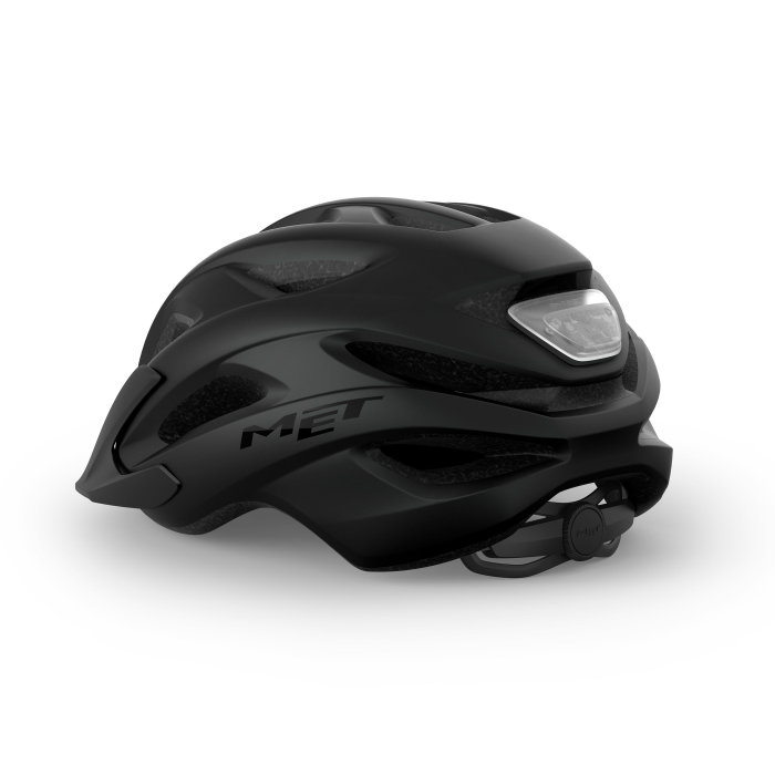 MET Crossover Casco Bicicleta Unisex 52-59 cm Visera Desmontable LED Ventilación 15 MET Crossover Casco Bicicleta Unisex 52-59 cm Visera Desmontable LED Ventilación 15