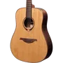 LAG Guitarra Acústica Tramontane 118 Dreadnought Folk Natural (Zurdos) Cedro Rojo Macizo