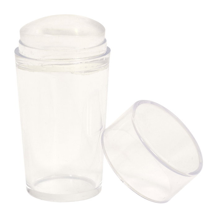 Cosmetic Club Kit Plantillas Uñas con Tampón y 24 Motivos para Estampar