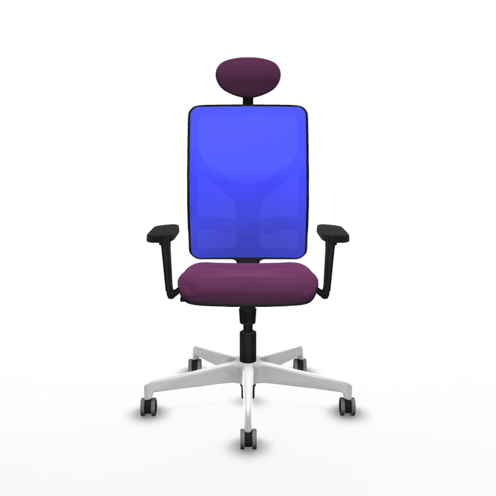 PIQUERAS Y CRESPO Silla de oficina Motilla con Mecanismo Sincro, Morado y Azul PIQUERAS Y CRESPO Silla de oficina Motilla con Mecanismo Sincro, Morado y Azul