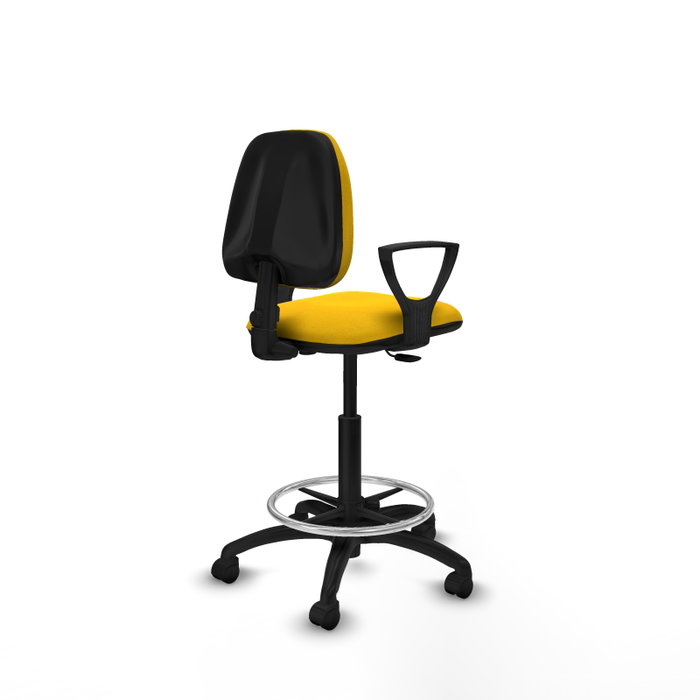 PIQUERAS Y CRESPO Taburete Isso CP Bali Amarillo