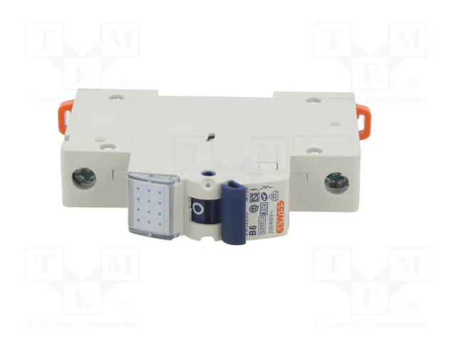 GEWISS MT 60 Interruptor magnetotérmico 6A 1 Polo 6kA