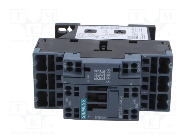 SIEMENS 3RT2024-2AL20 Contactor 3-polar 12A 230VAC SIEMENS 3RT2024-2AL20 Contactor 3-polar 12A 230VAC