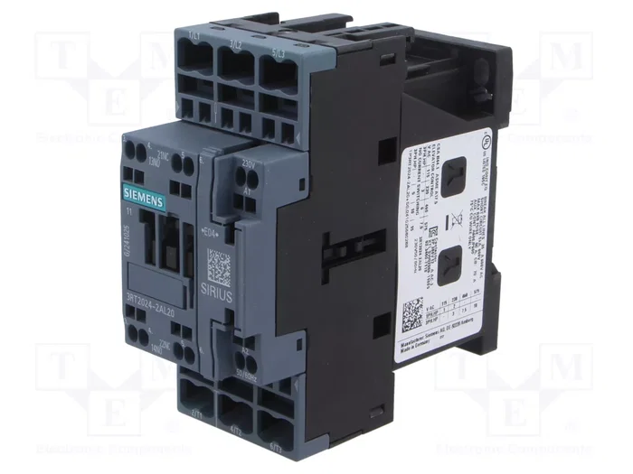 SIEMENS 3RT2024-2AL20 Contactor 3-polar 12A 230VAC SIEMENS 3RT2024-2AL20 Contactor 3-polar 12A 230VAC