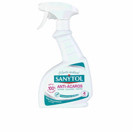 Sanytol Antiácaros sin Fragancia Pistola 300 ml, Spray Insecticida para Eliminar Ácaros y Aliviar Alergias