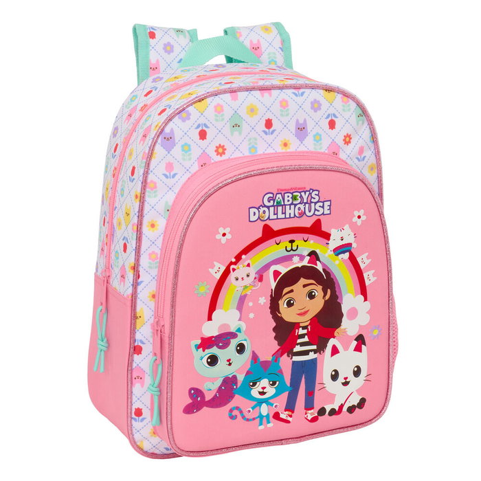 Safta Mochila Infantil Gabby's Dollhouse Adaptable a Carro