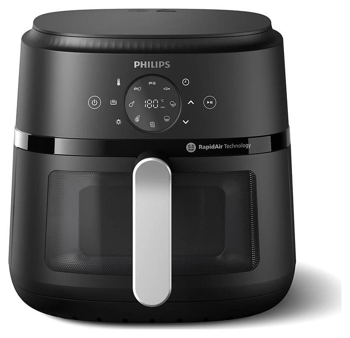 Philips Freidora de Aire Serie 2000 6,2L Negro