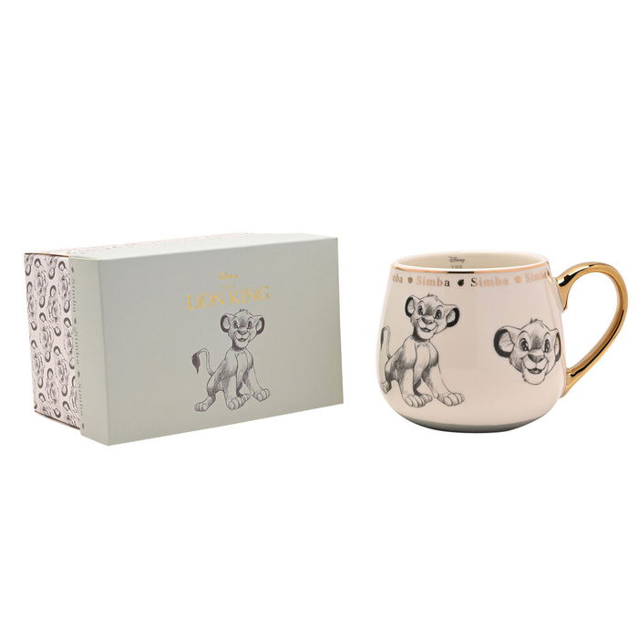 WIDDOP & CO Taza Simba El Rey Leon Disney Porcelana China