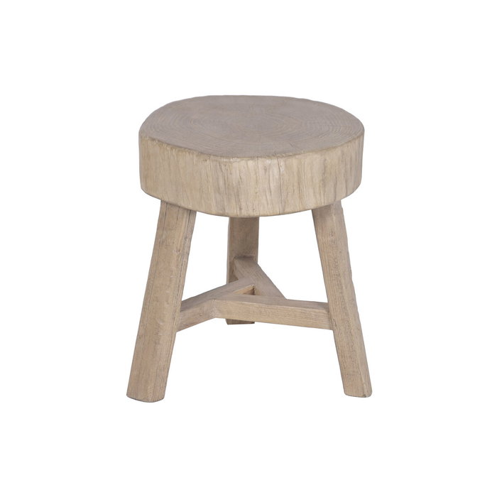 DKD Home Decor Mesita Auxiliar de Olmo Macizo Natural DKD Home Decor Mesita Auxiliar de Olmo Macizo Natural