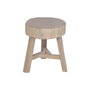DKD Home Decor Mesita Auxiliar de Olmo Macizo Natural