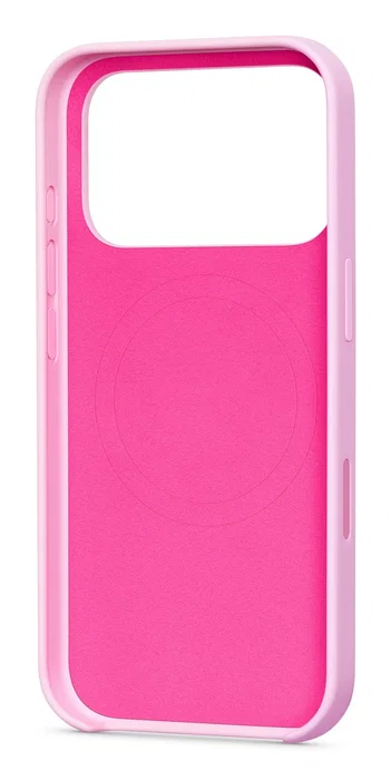 Apple MGKF4LL/A Funda para iPhone 17 Pro con MagSafe y Control de Cámara, Resistente a Caídas y Arañazos, Color Pebble Pink Rosa