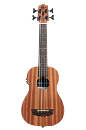 Ukelele Kala U-Bass Electrificado Wanderer Caoba Satinado