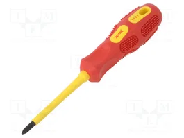 BM GROUP Destornillador aislado Phillips PH1 con punta de 80 mm