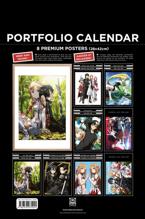 Sword Art Online Portfolio Calendario 2025 *Edición Inglés*