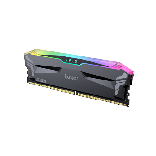 Lexar LD5U16G68C34LA-RGD Memoria RAM Ares DDR5 32GB (2x16GB) 6800MHz CL34 1.4V Heatsink RGB Dual Pack Black