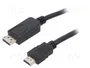Gembird CC-DP-HDMI-10M Cable HDMI Negro