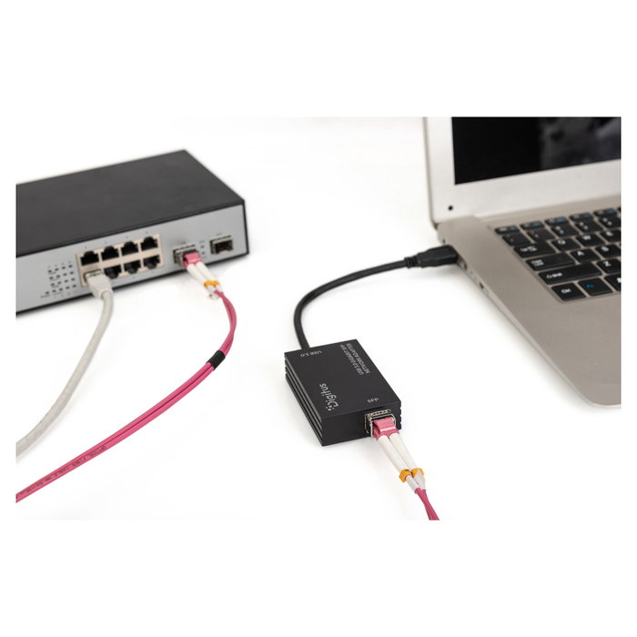Digitus DN-3026-1 Adaptador de red USB 3.0 Gigabit SFP
