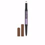 Maybelline EXPRESS BROW satin duo #02-medium brown, Maquillaje para cejas, 4 g