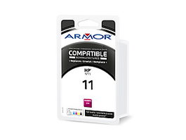 Armor Cartucho de Tinta Remanufacturado para HP N°11 Magenta