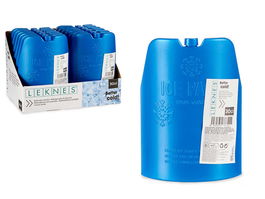 Leknes Enfriador Botella Azul 12 x 17 x 4.5 cm Capacidad 300 ml (Set de 24)