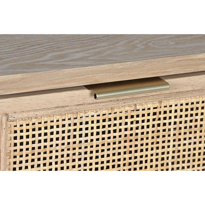 DKD Home Decor Cajonera de Abeto y Ratán Natural DKD Home Decor Cajonera de Abeto y Ratán Natural