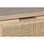 DKD Home Decor Cajonera de Abeto y Ratán Natural