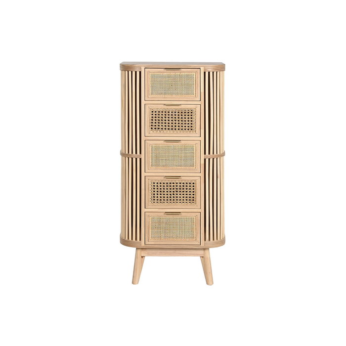 DKD Home Decor Cajonera de Abeto y Ratán Natural DKD Home Decor Cajonera de Abeto y Ratán Natural