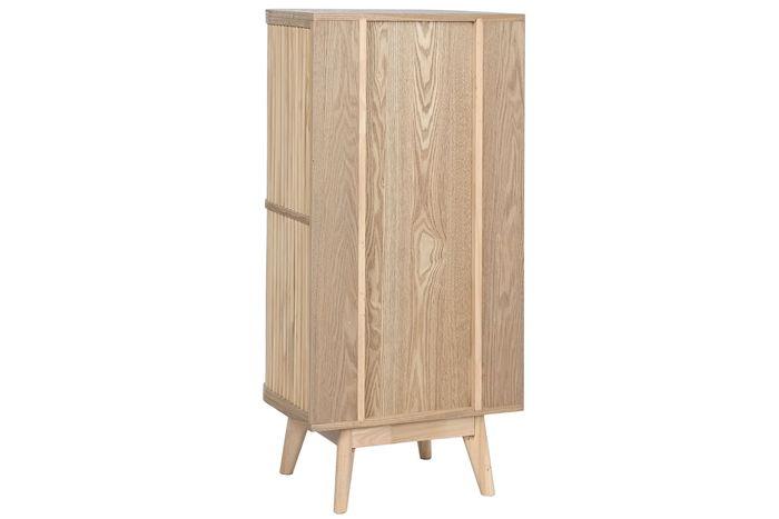 DKD Home Decor Cajonera Scandi Natural Dorado 5 Cajones 35 x 105 x 48 cm
