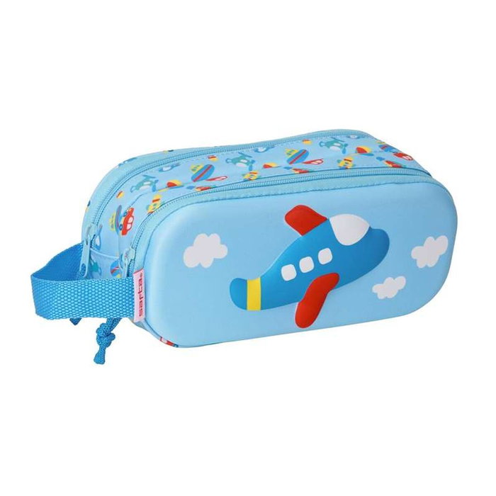 Safta Portatodo Doble 3D Avion