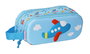 Safta Portatodo Doble 3D Avion 21x8x6cm