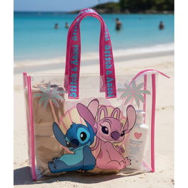 Disney Bolsa de Playa Angel & Stitch PVC 50x40cm