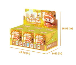 QKid: Animal Preschool Series Blind Box Figura 18 cm Display (6)