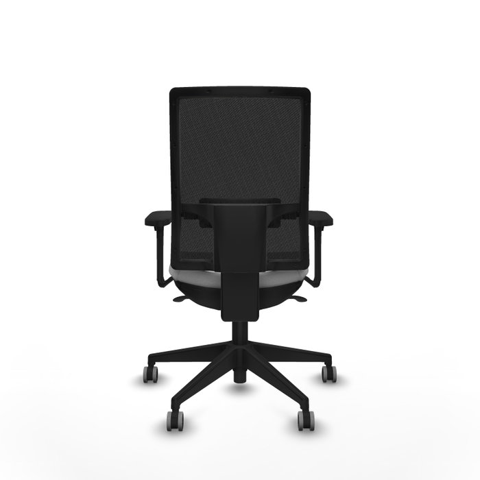 PIQUERAS Y CRESPO Silla de oficina Horna con mecanismo Sincro, Gris claro y Negro PIQUERAS Y CRESPO Silla de oficina Horna con mecanismo Sincro, Gris claro y Negro