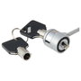 Conceptronic Cable de seguridad con llave 1,5 m Negro/Gris